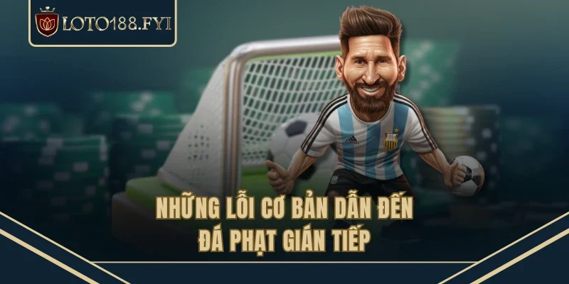 Những lỗi cơ bản dẫn đến đá phạt gián tiếp