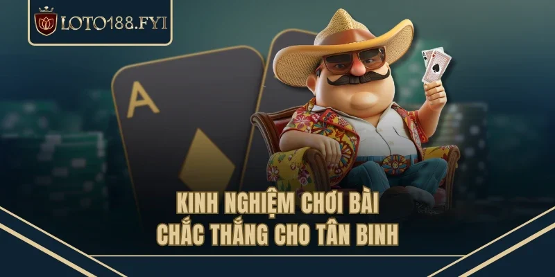 Kinh nghiệm chơi bài chắc thắng cho tân binh